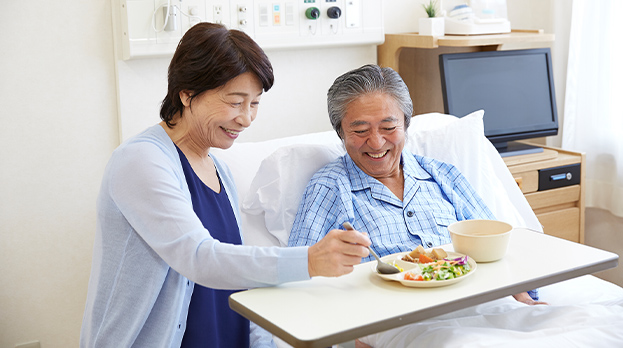 病院での給食委託